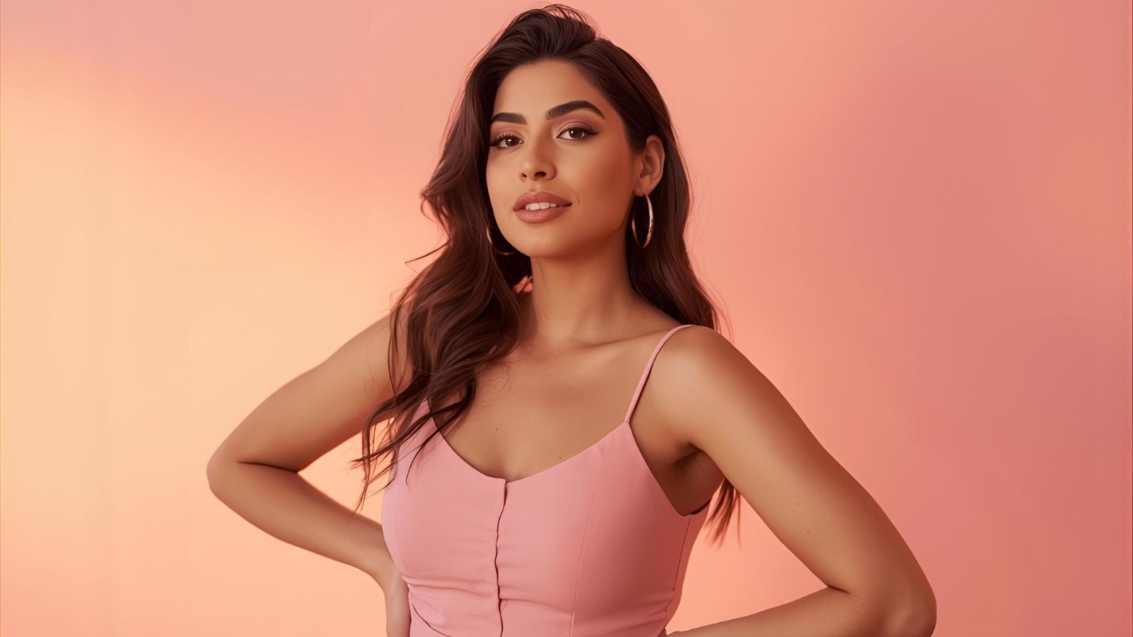 pink dress captions for instagram