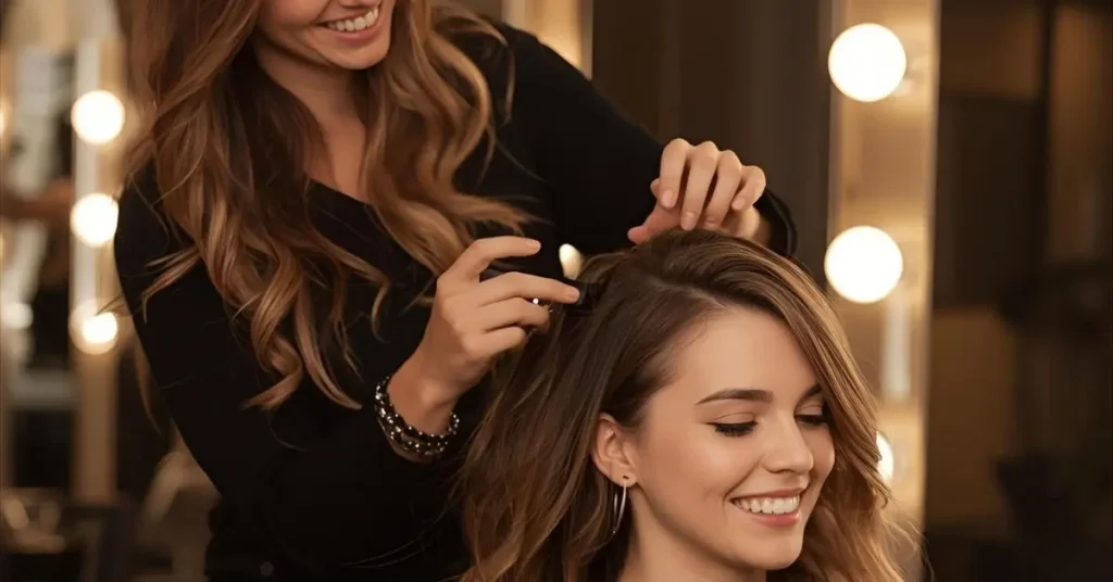 Salon Day Highlight Captions