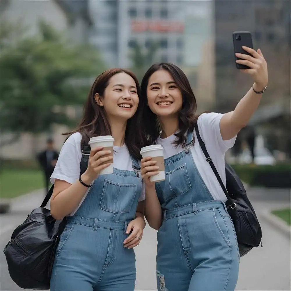 Best Friend Casual Outfit Captions for Instagram