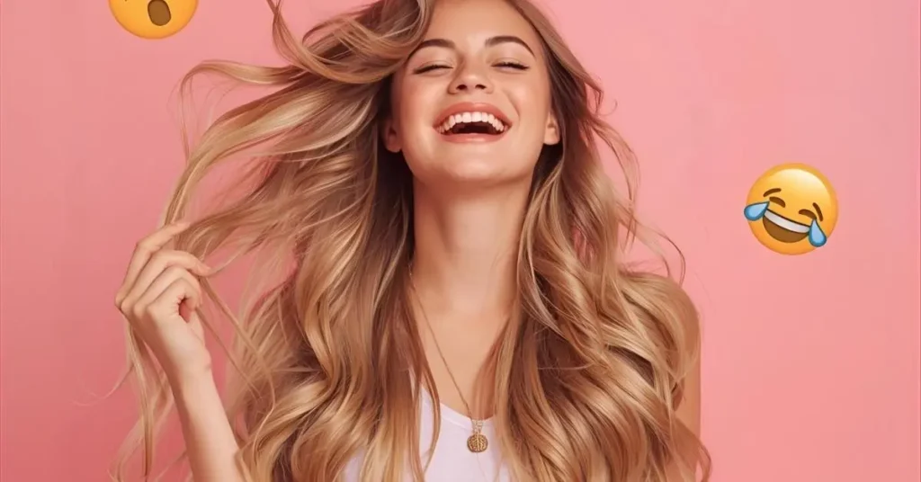 Funny Highlight Hair Captions for Instagram