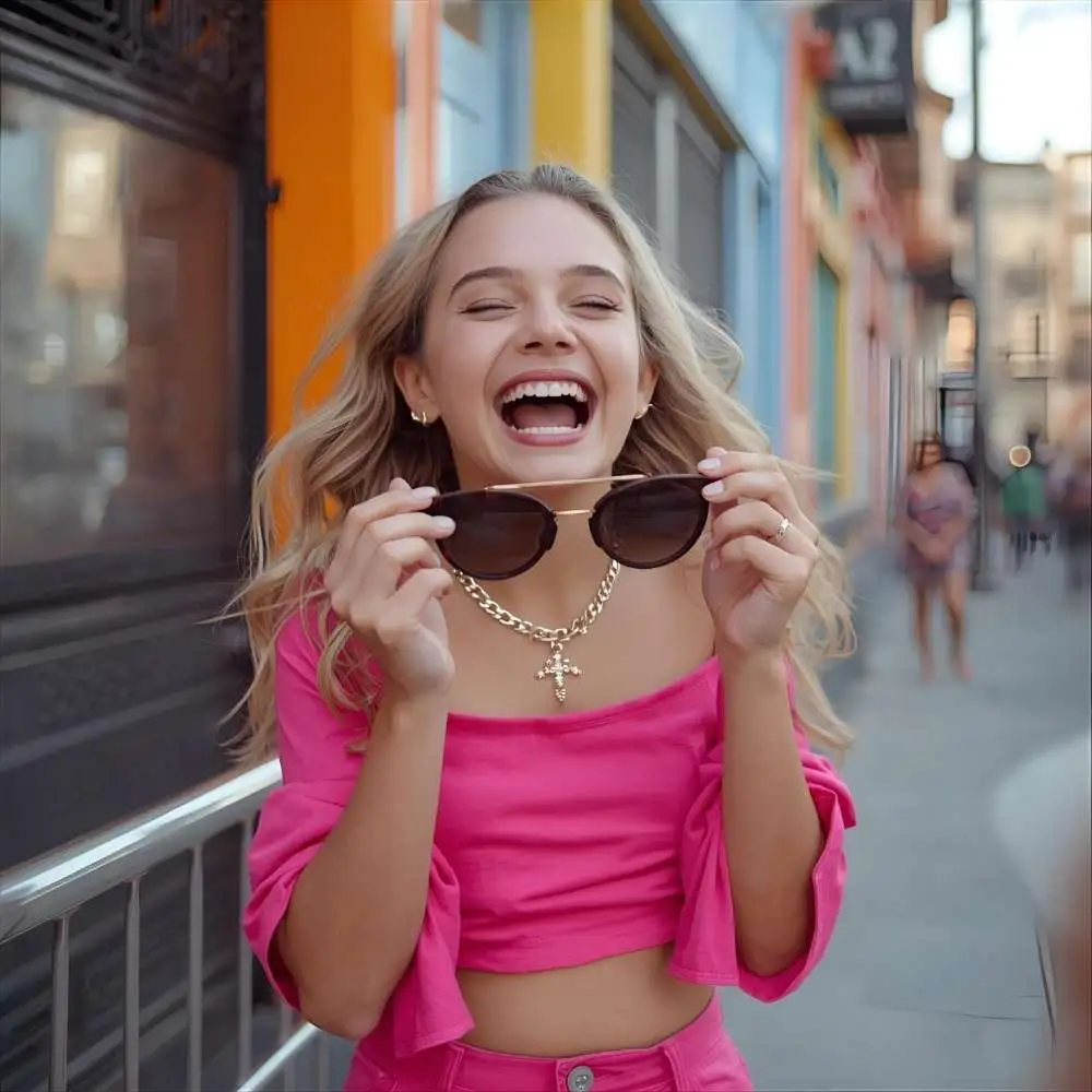 Funny Pink Dress Captions