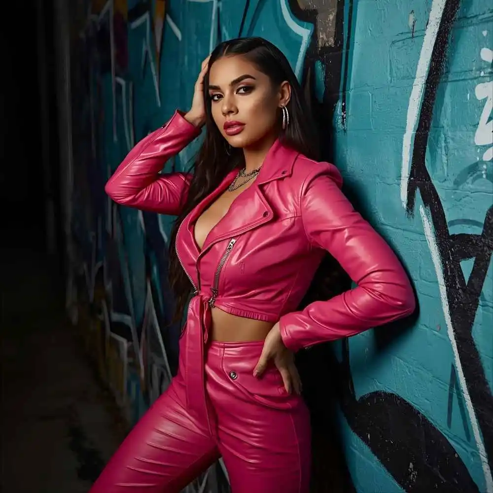 Savage Pink Dress CaptionsΒ