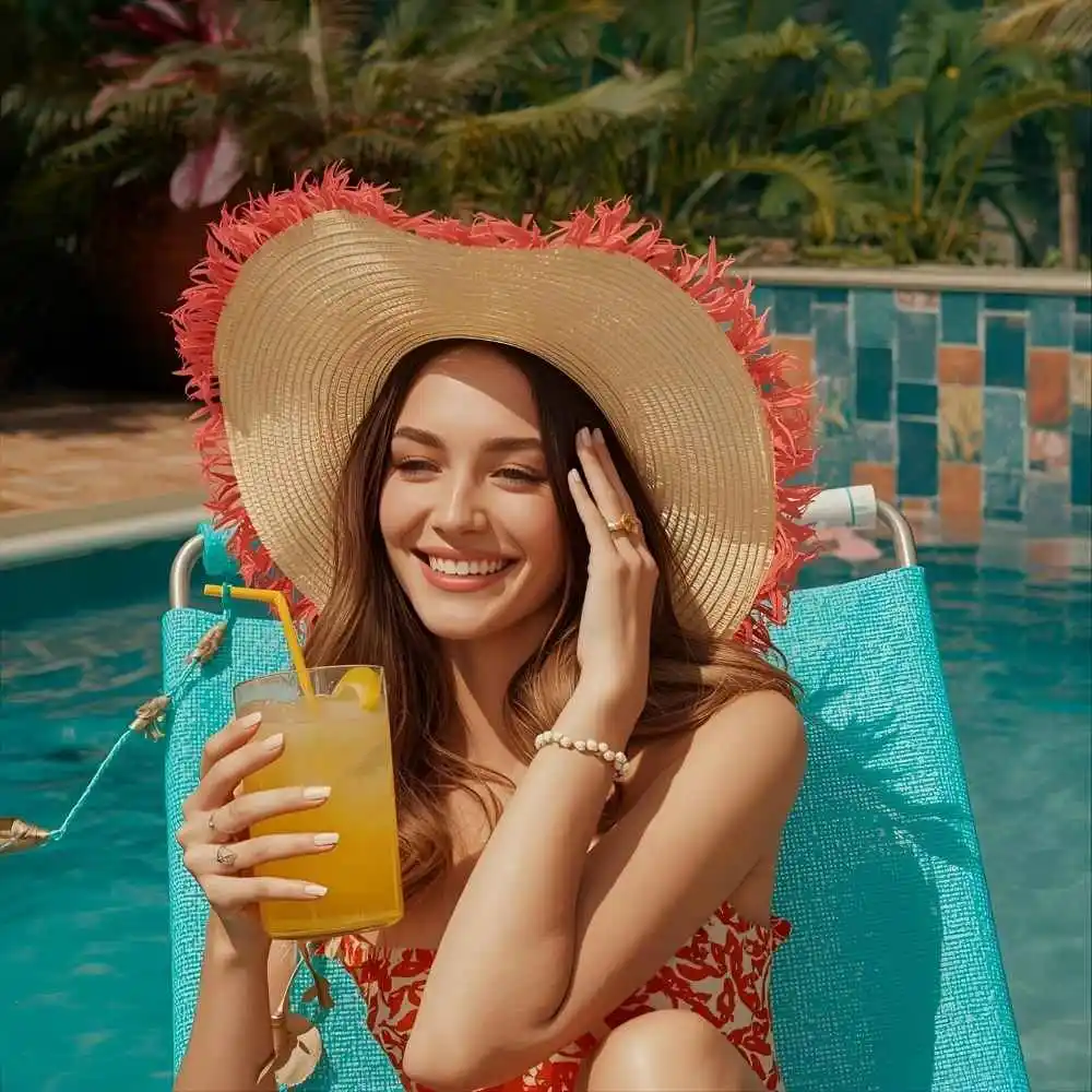 Summer Hat Captions for Instagram for Girl 