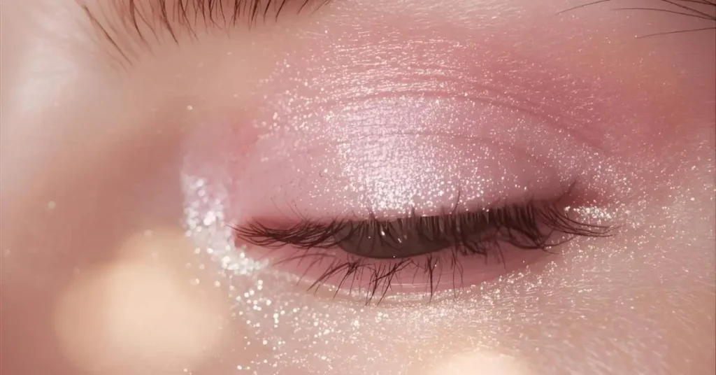 AESTHETIC EYE MAKEUP CAPTIONS