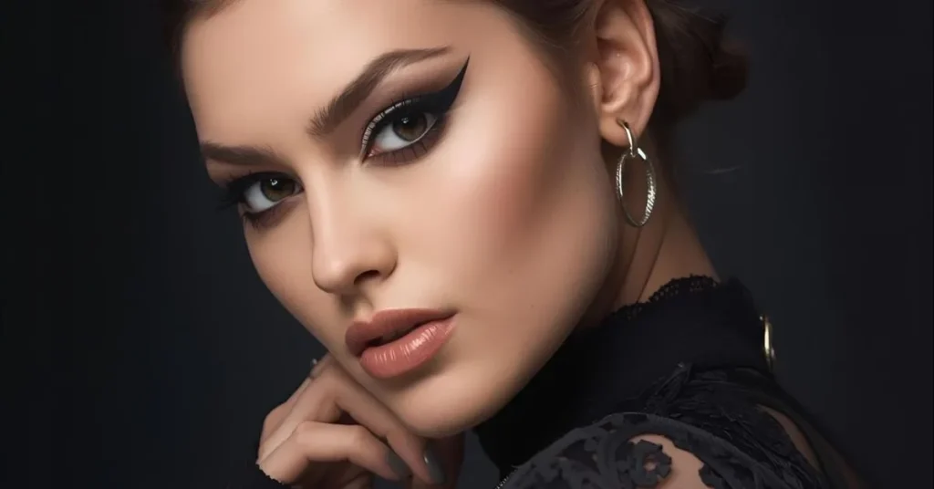 ATTITUDE EYE MAKEUP CAPTIONS