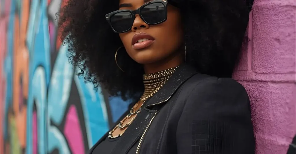 Attitude Natural Hair Captions for Instagram