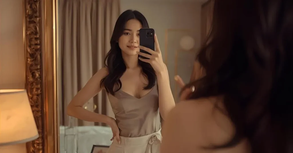 Elegant Captions for Mirror SelfiesΒ