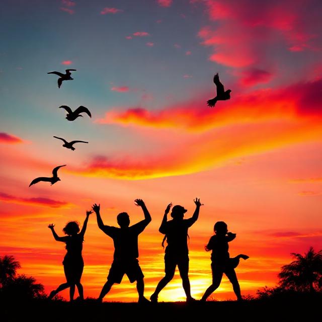 Funny Simple Sunset Captions for Instagram