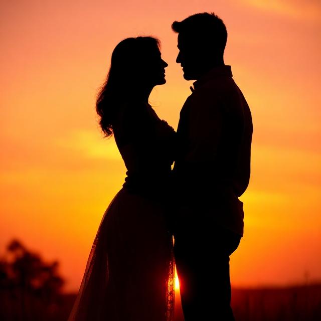 Romantic Sunset Captions