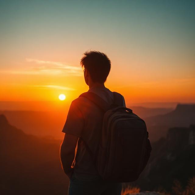 Travel Sunset Captions