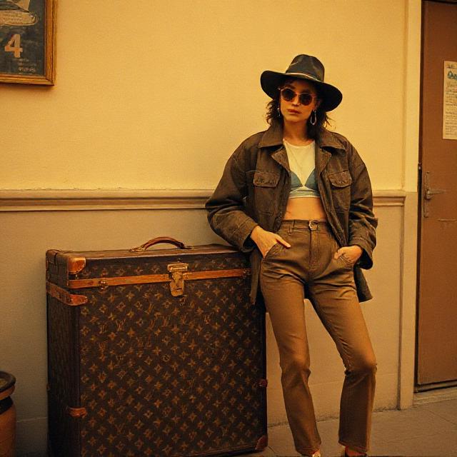 Throwback & Retro Louis Vuitton Style