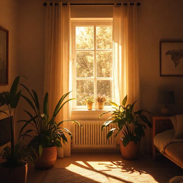 Indoor Sunlight Captions