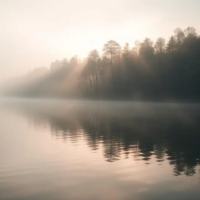 Aesthetic Lake View Captions