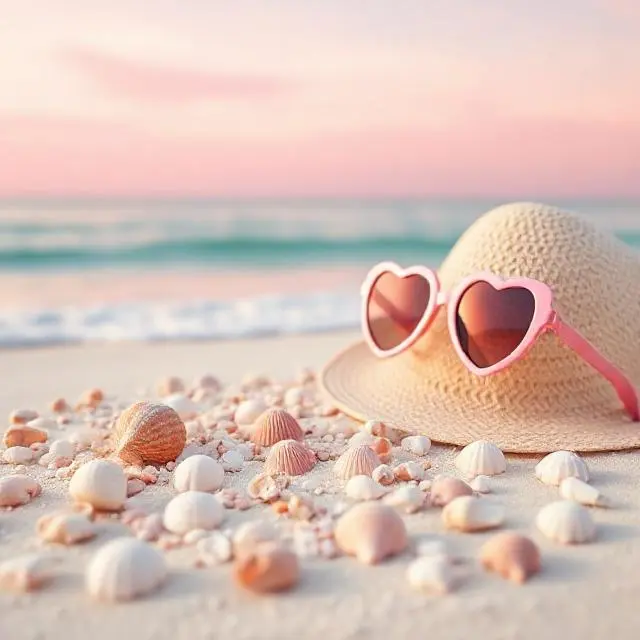 Cute Beach Captions for Instagra