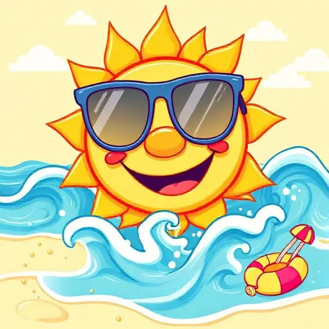 Funny Beach Captions for Instagram