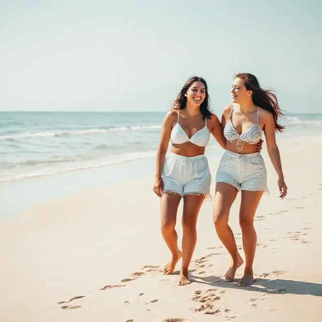 Best Friends Beach Captions